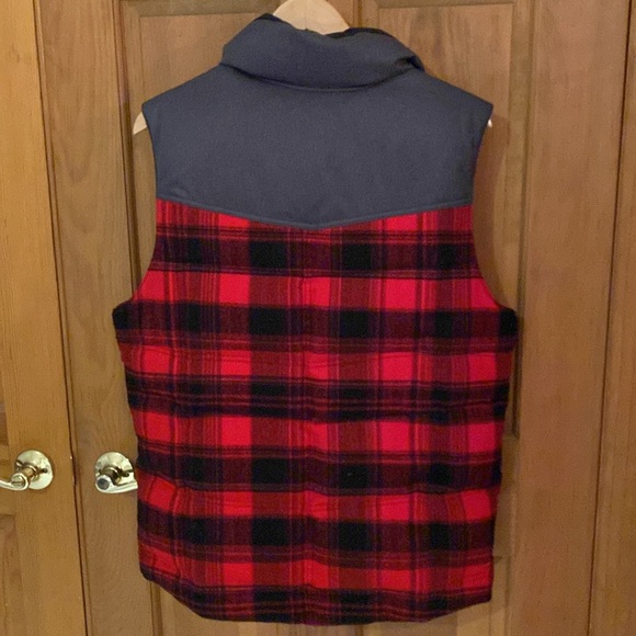 Columbia Thermal Comfort Omni-Heat Buffalo Check Down Vest Men’s Medium - Picture 5 of 6